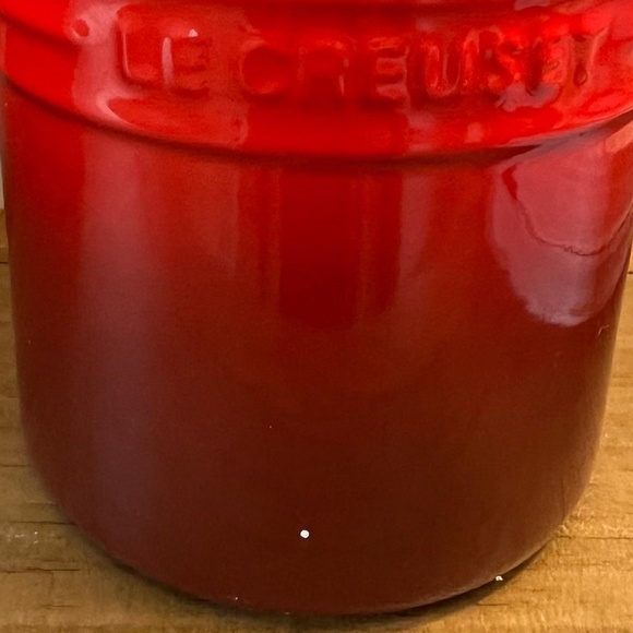 Cherry/Cerise Le Creuset Canister Set - Picture 7 of 7